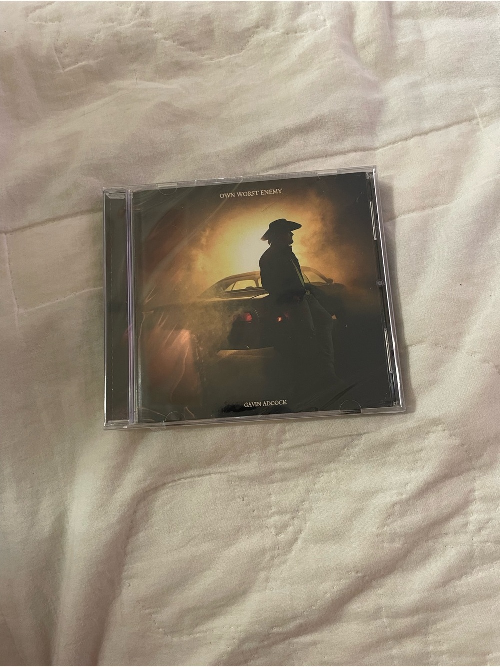 Gavin Adcock "Own Worst Enemy" CD — Black & Gold Cover Signed